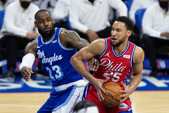 ben simmons los angeles lakers usa today 1-27-21